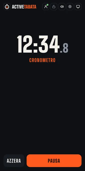 Cronometro con i decimi